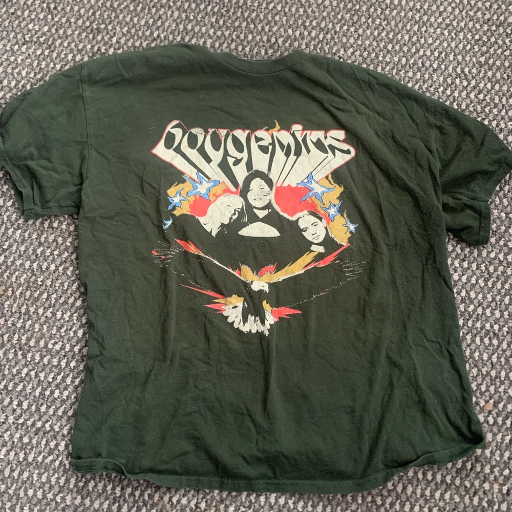 Boygenius Re:Set Tour 2023 Concert Unisex Shirt Forest Green Size XL